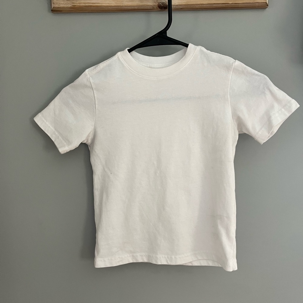 White Baby Tee